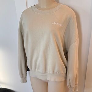 LA Rams Beige Crewneck Sweatshirt